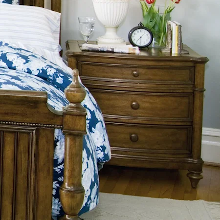 Three Drawer Nightstand